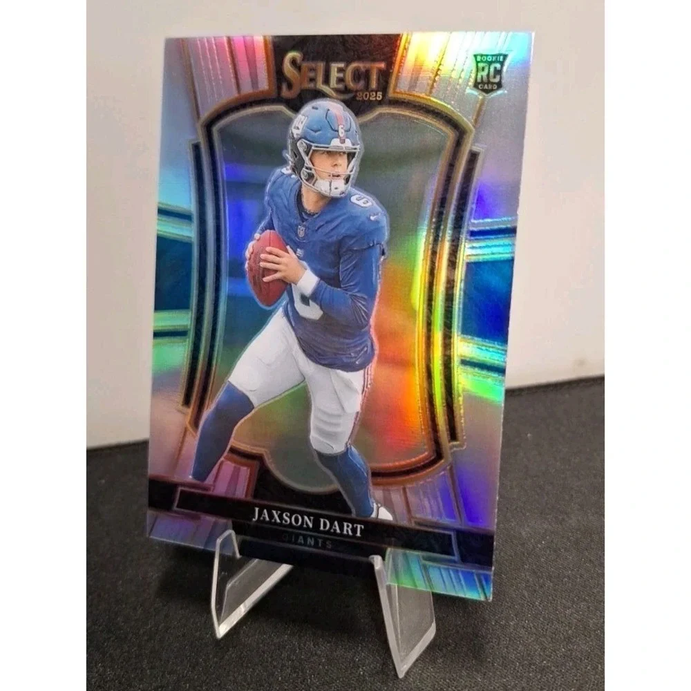2025 Panini Select - Premier Level Jaxson Dart #193 Silver Prizm Refractor (RC)
